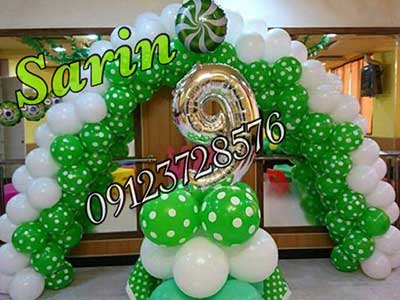 بادکنک آرایی